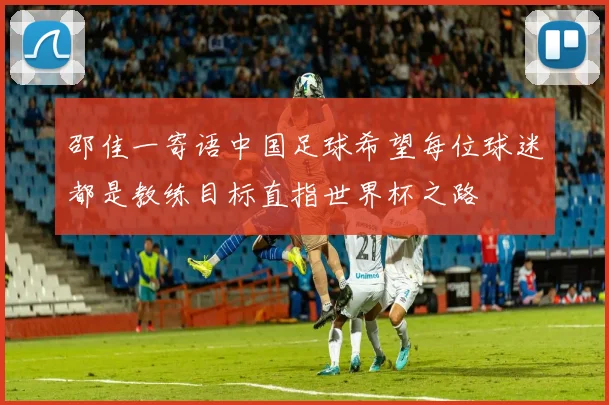 邵佳一寄语中国足球希望每位球迷都是教练目标直指世界杯之路